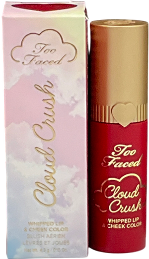 Too Faced Cloud Crush Whipped Lip & Cheek Lip Colour Red Velvet 4.3g