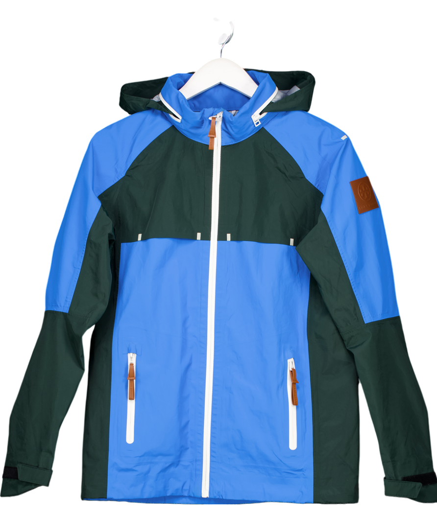Tory Burch Blue Sport All-weather Colorblock Jacket UK XS