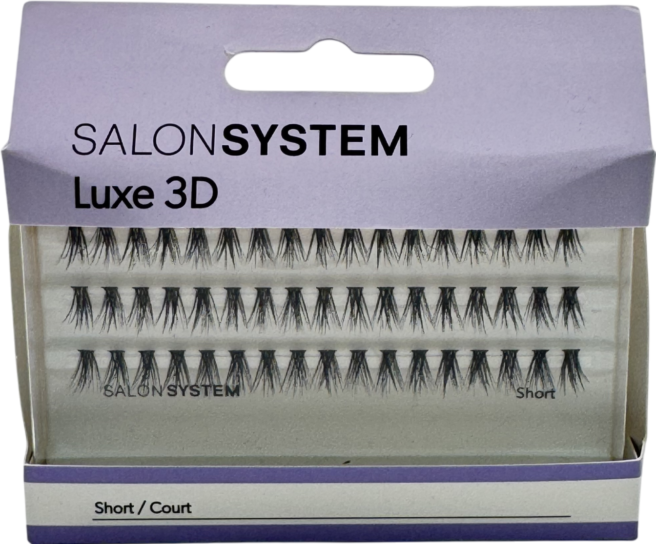 Salon System Individual Lash Luxe 3d Short