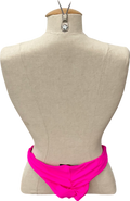 Misspap Crunched Bum Hot Pink Bikini Bottoms UK 8