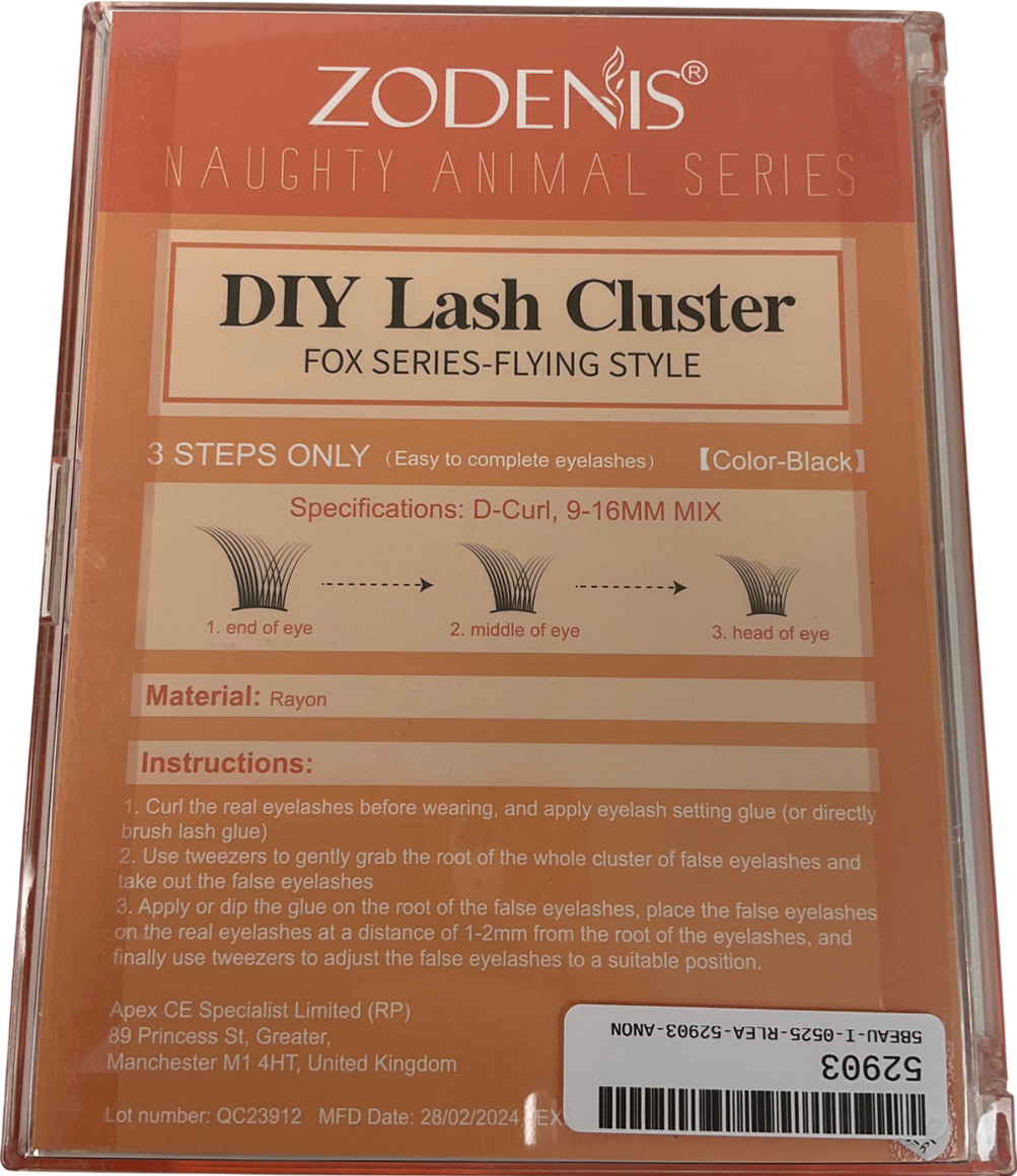 zodenis Diy Lash Cluster One size