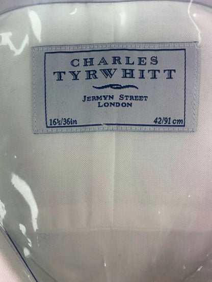 Charles Tyrwhitt White Classic Fit Shirt 16.5