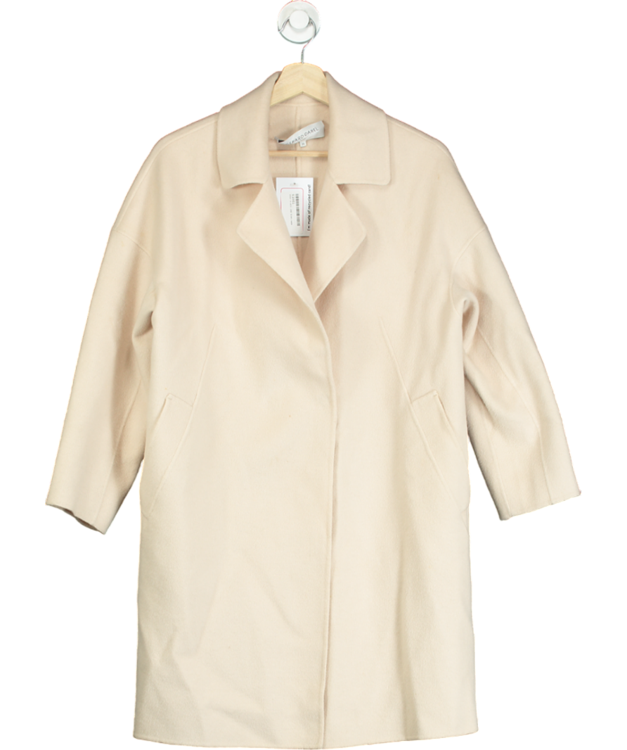 Gerard Darel Beige Plain Wrap Coat UK S