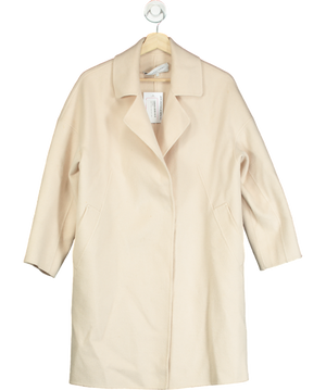 Gerard Darel Beige Plain Wrap Coat UK S