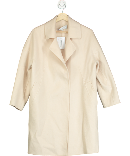 Gerard Darel Beige Plain Wrap Coat UK S