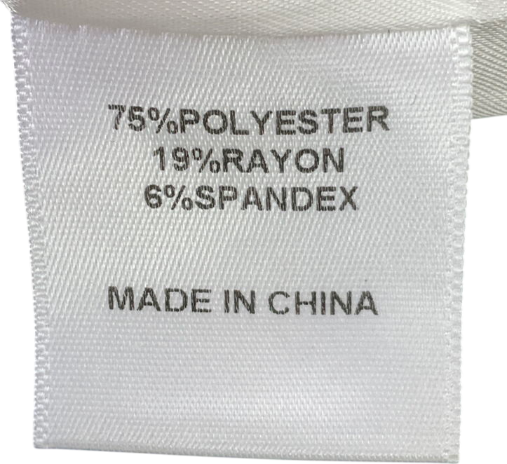 BOA White Boxy Waistcoat UK XS