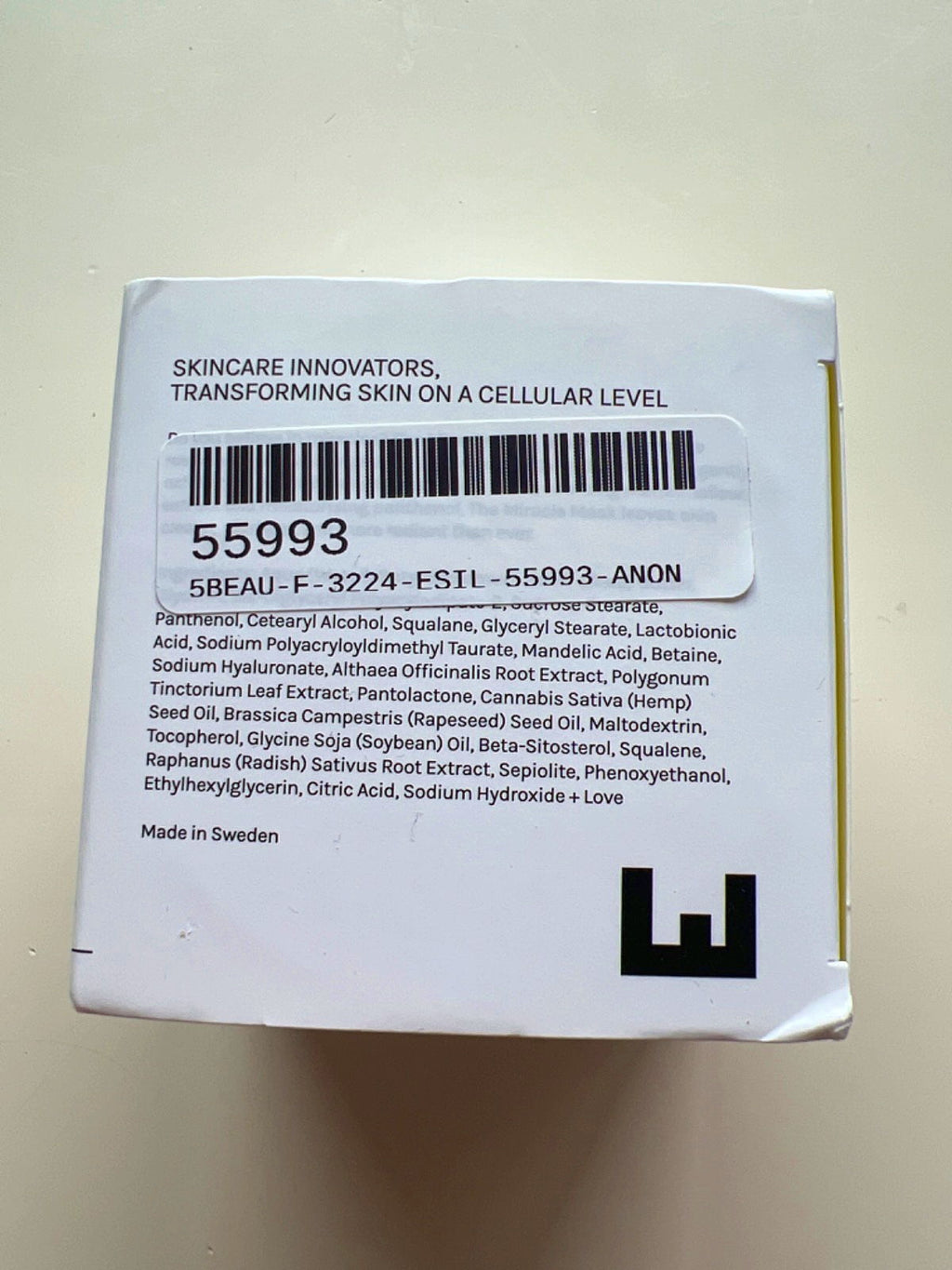 Mantle The Miracle Face Mask Resurfacing Glow-up Mask 75ml