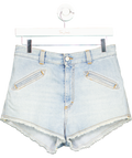 FIORUCCI Blue Fiorucci Angels Patch High Rise Denim Shorts W29