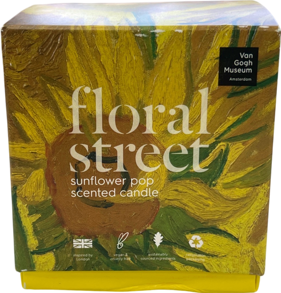 Floral Street Yellow Sunflower Pop Scented Candle 200g