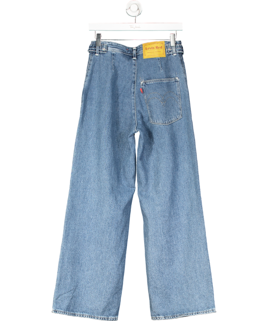 Levi’s Red Label High Wide Leg Blue Jeans UK W25
