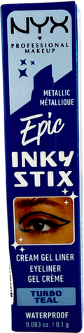 NYX Epic Inky Stix Cream Gel Eyeliner Turbo Teal 0.1g