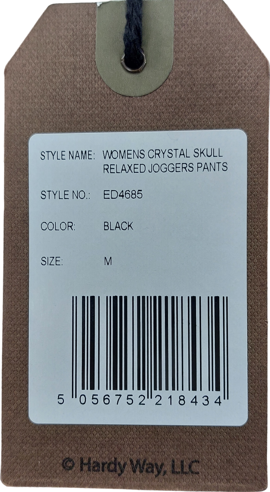 Ed hardy Black Crystal Skull Relaxed Joggers UK M