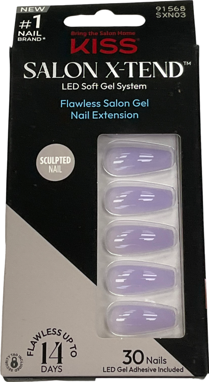 kiss Salon X-tend Glue On Color Nails 91568 One size