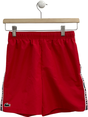 Lacoste Red Electric Waist Shorts 12 Years