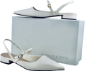 CHARLES & KEITH Roxane Slingback Mary Jane Flats - Chalk White UK 6 EU 39 👠