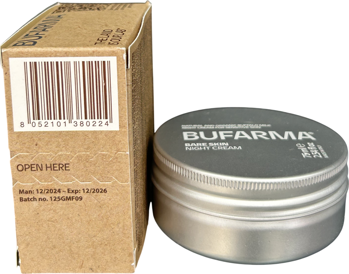 Bufarma Bare Skin Night Cream 75ml