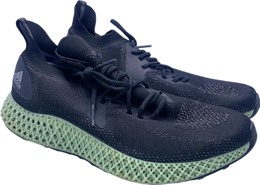 Adidas Black Alphaedge 4D Sneakers UK 9.5