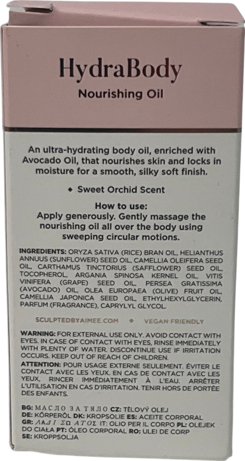 Sculpted by Aimee Hydrabody Oil 100ml