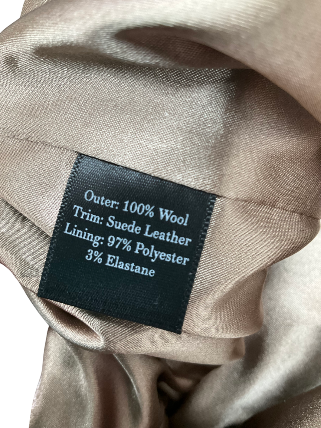 Holland Cooper Brown Double Breasted  Herringbone Blazer UK 8