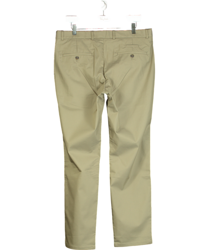 MANGO Green Slim Fit Lyocell Pants W34