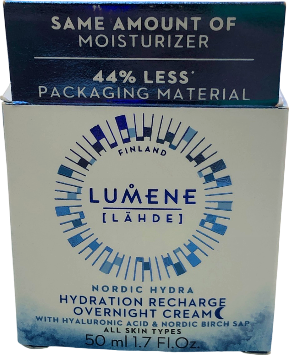 Lumene Nordic Hydra Hydration Recharge Overnight Cream 50ml