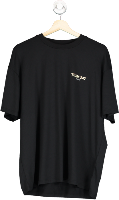 Represent Black Team 247 Oversized T-Shirt L
