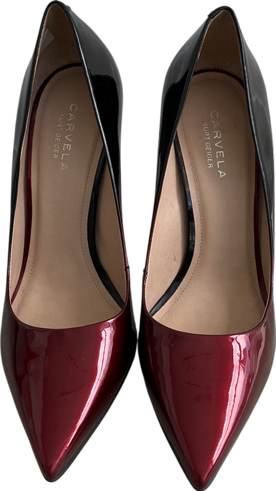 Kurt Geiger Red Ombré Court Shoes UK 8 EU 41 👠