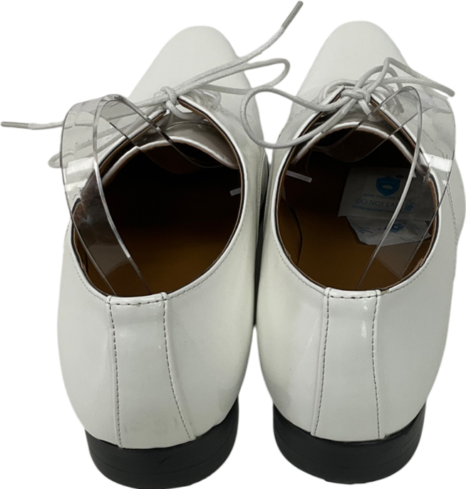 Dobell White Patent Dress Shoes UK 11 EU 45 👞
