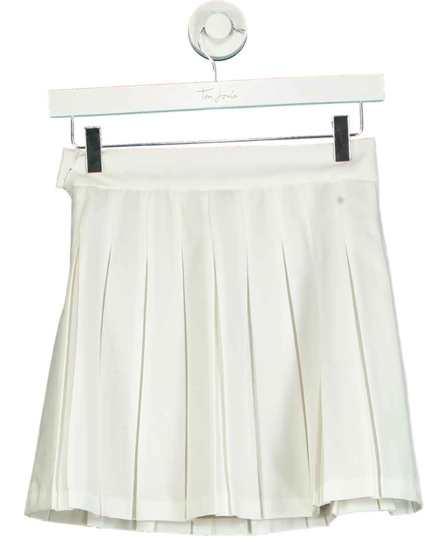 Karl Kani White Signature Tennis Skirt UK S