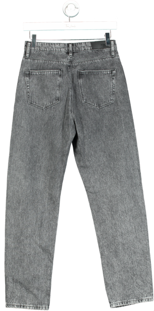 Karl Lagerfeld Grey Rhinestone Splash Denim Pants W27