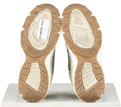 Christian Dior Beige B30 Sneaker  Cream Mesh And Technical Fabric UK 9 EU 43 👞