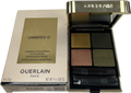 Guerlain Eyeshadow Quad Multi-effect, High Colour & Long Wear 870 Emerald Feather 4x1.5g