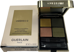 Guerlain Eyeshadow Quad Multi-effect, High Colour & Long Wear 870 Emerald Feather 4x1.5g