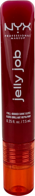 NYX Jelly Job, Full-bodied Shine Gloss, Lip-smoothing Shine 14 Cherry 7.5ml