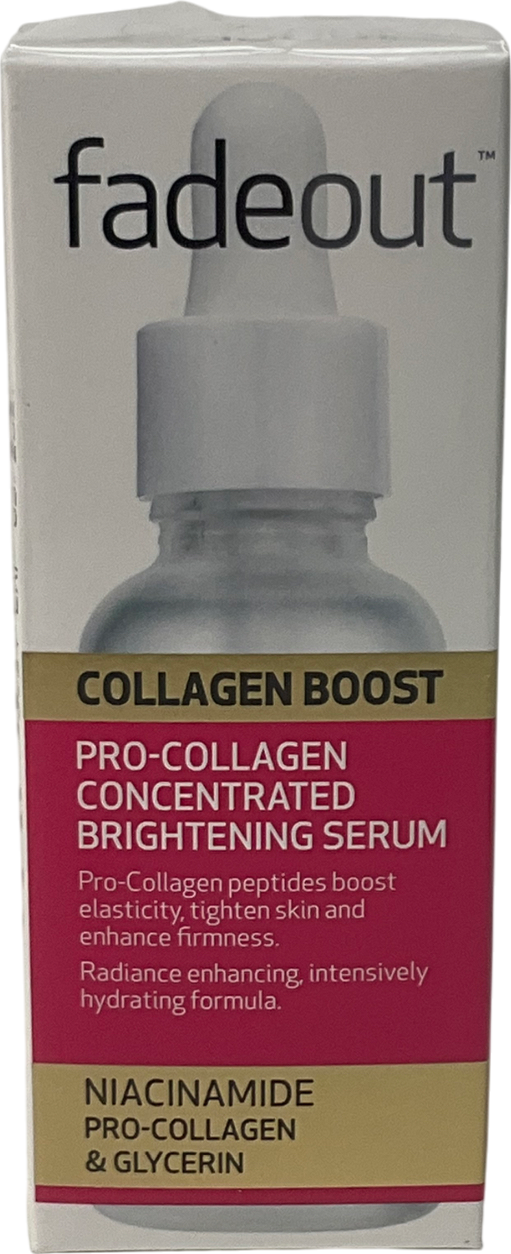 fadeout Collagen Boost Concentrated Brightening Serum 30ml