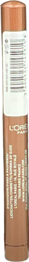loreal Paris Le Shadow Stick Eyeshadow 240 Brown Abyss One size