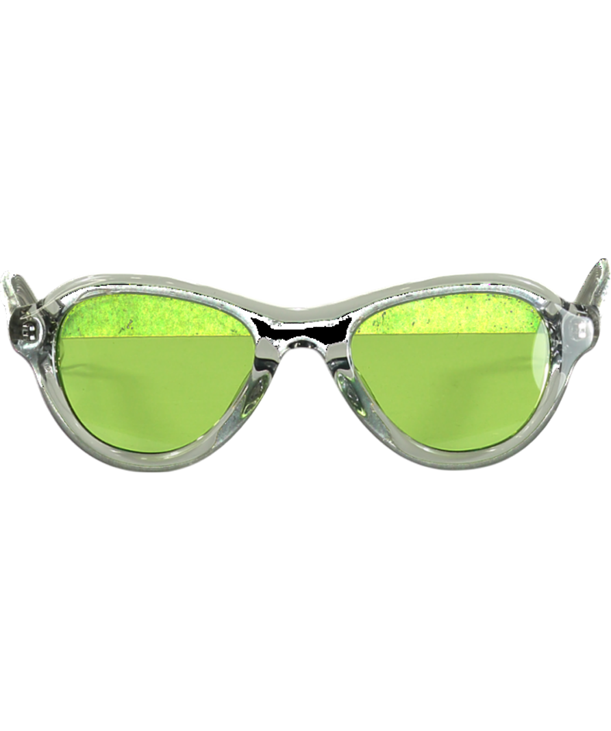 Akila Green Alias Clear Sunglasses