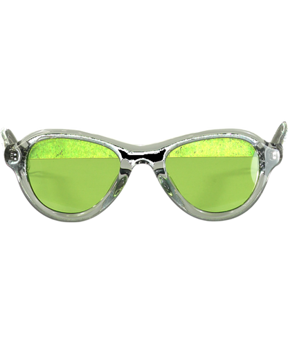 Akila Green Alias Clear Sunglasses