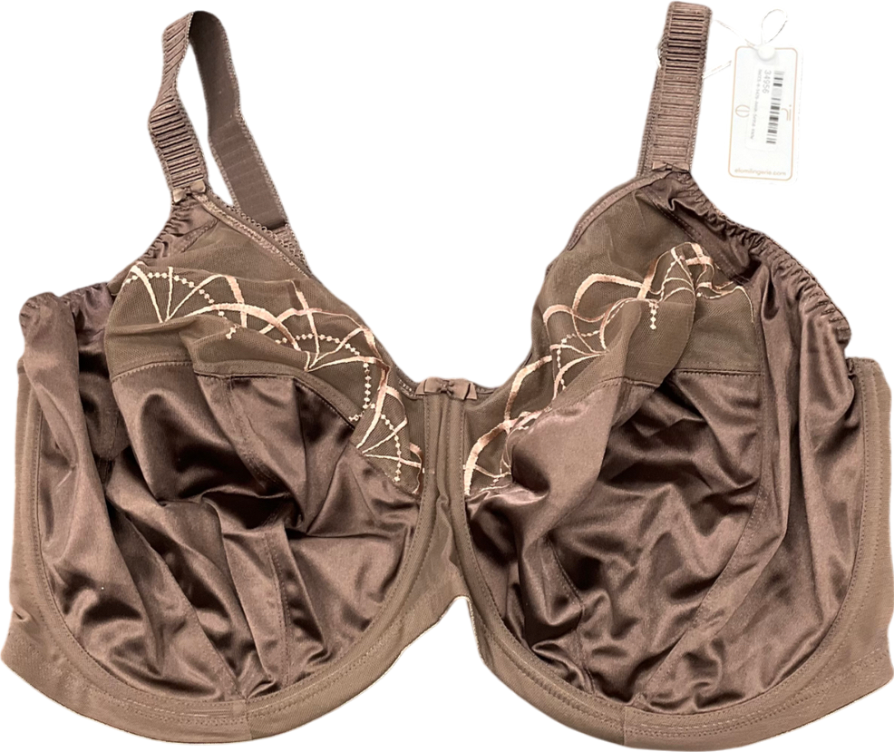 Elomi Lingerie Brown Cate Full Cup Bra UK 46H