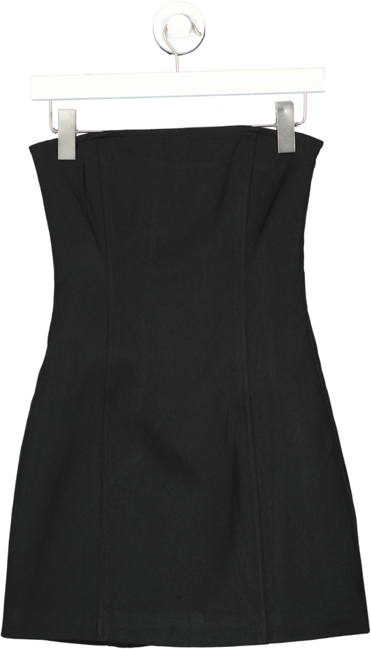 BOA Black Tailored Bodice Mini Dress UK XS