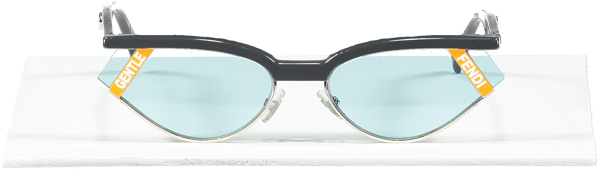 X Gentle Monster Fendi No. 1 Black / Orange Sunglasses