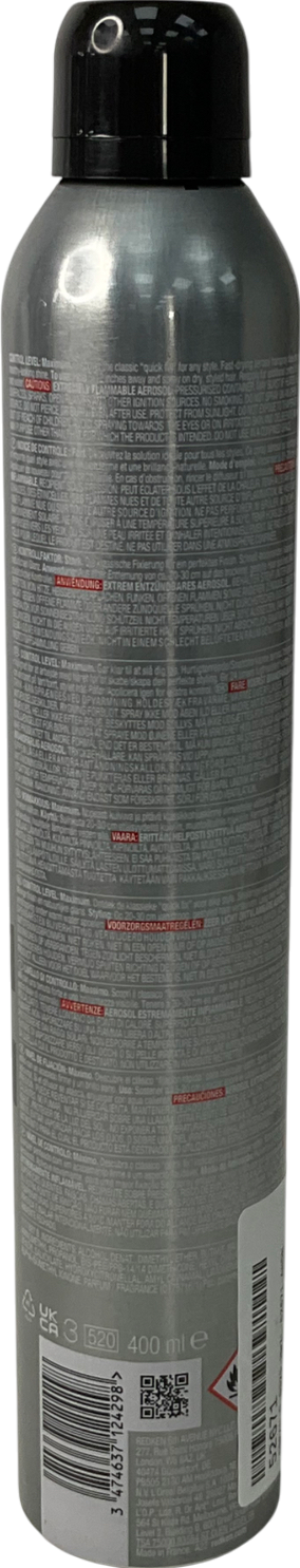 redken Quick Dry Hairspray 18 High Hold 400ml