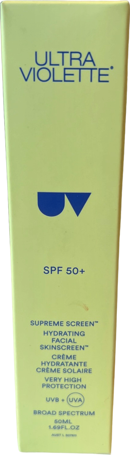 Ultra Violette Supreme Screen Hydrating Facial Sunscreen SPF50+ 50ml