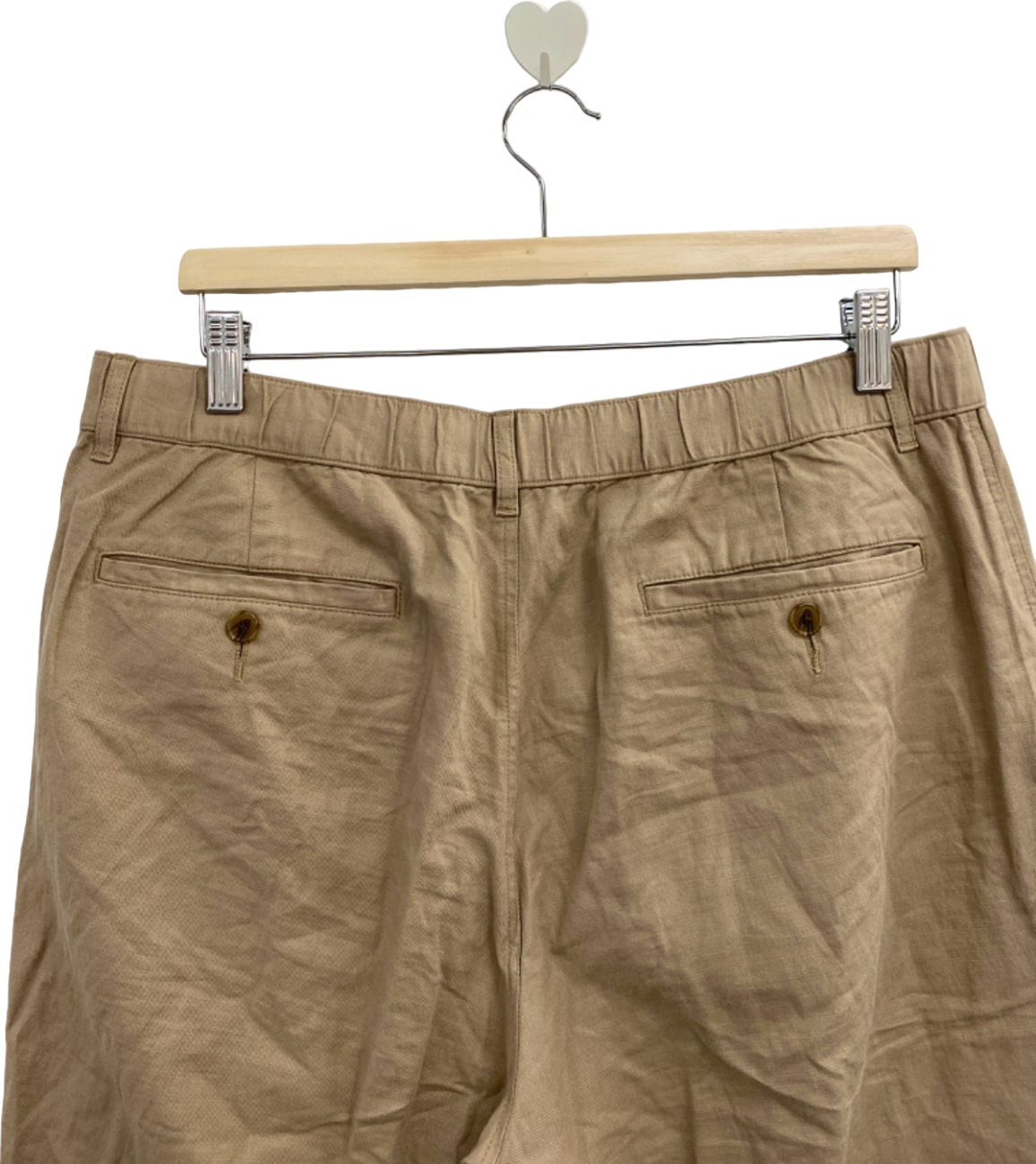 Uniqlo Beige Casual Trousers UK L