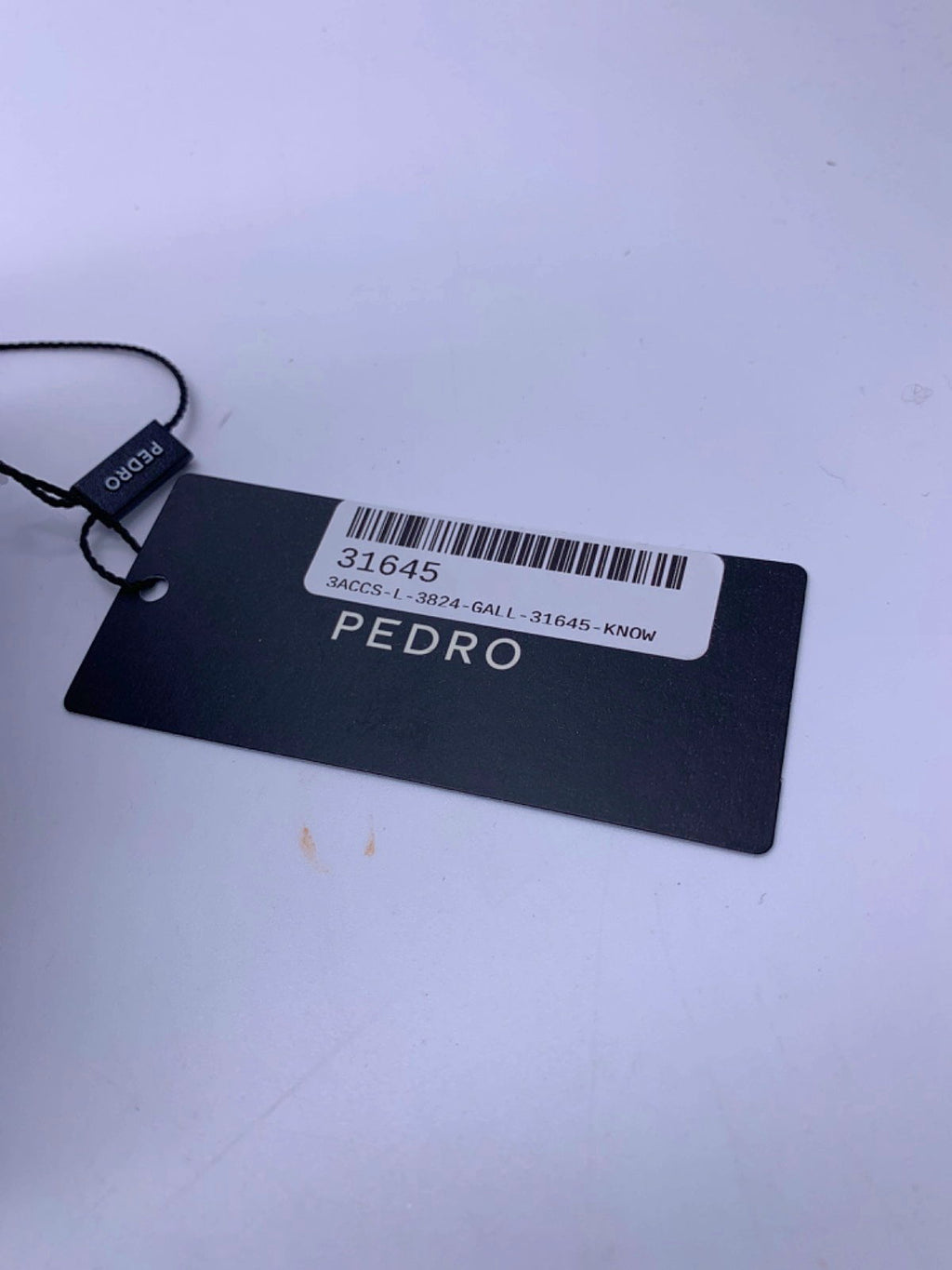 Pedro Black Cylinder Bag One Size