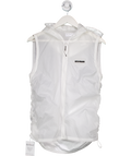 Urban Outfitters White Sheer Hooded Gilet UK XS