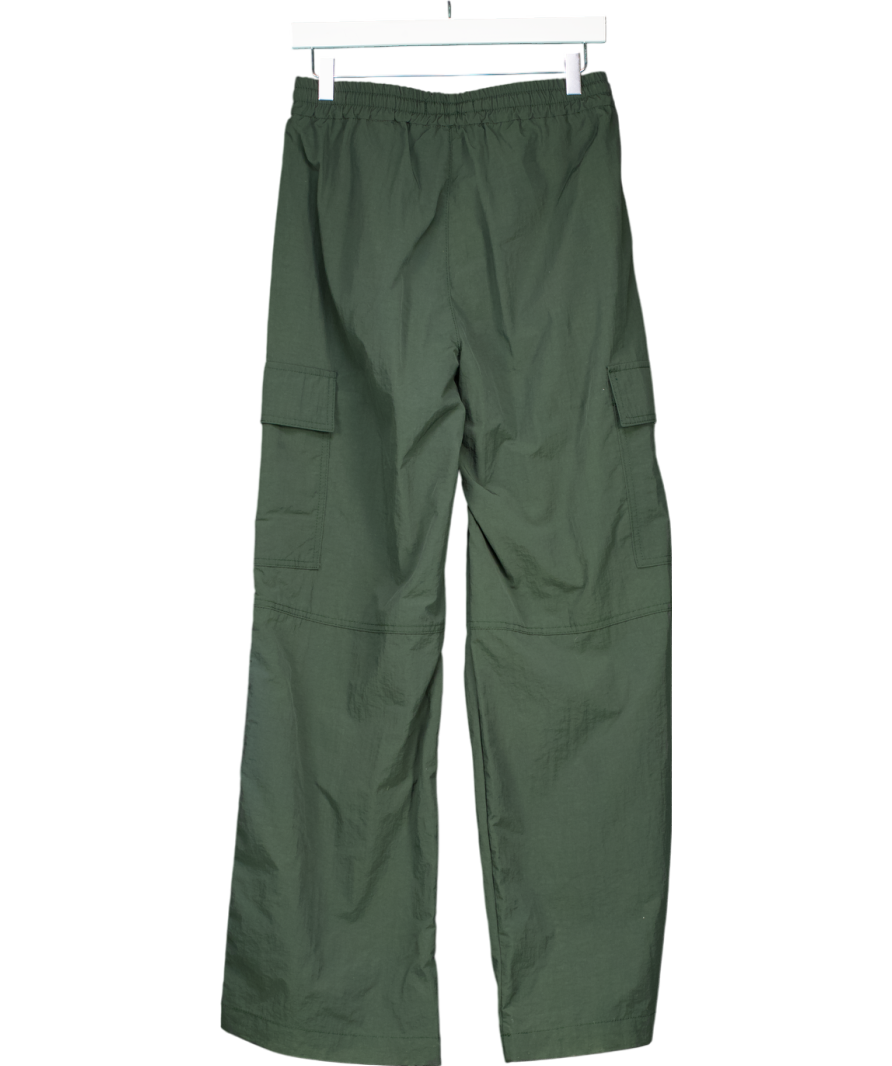 WAT. THE BRAND Forest Green Cargo Style Trousers UK 8