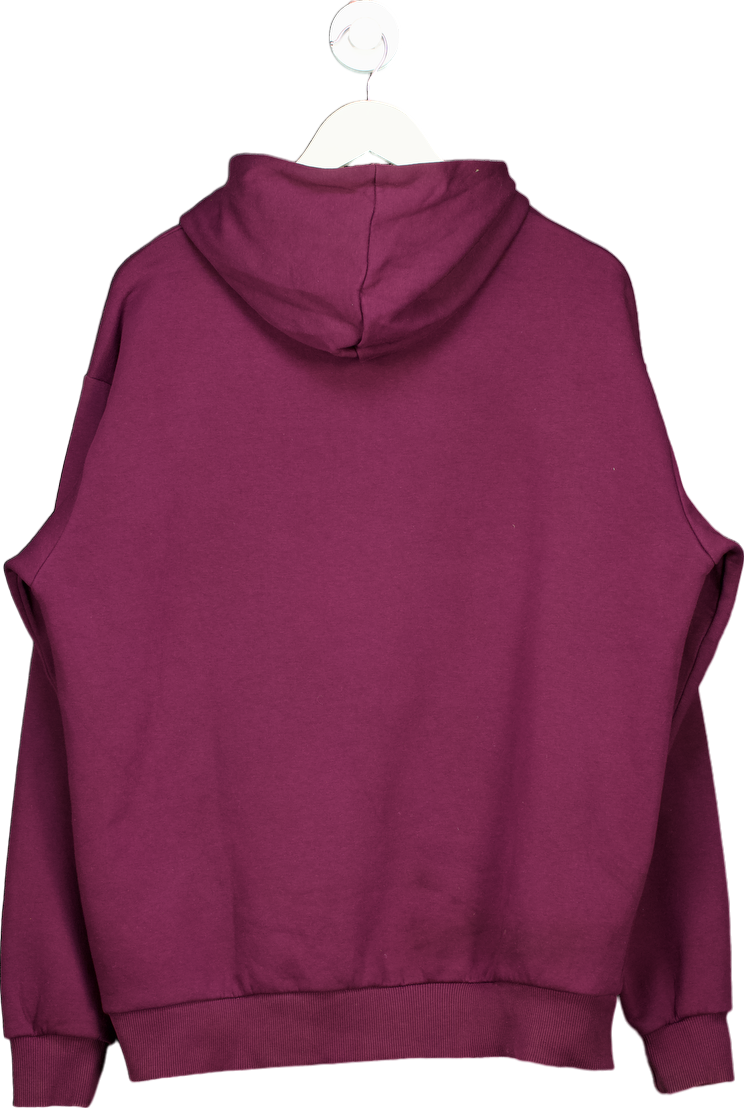 New Balance Burgundy Hoodie UK M