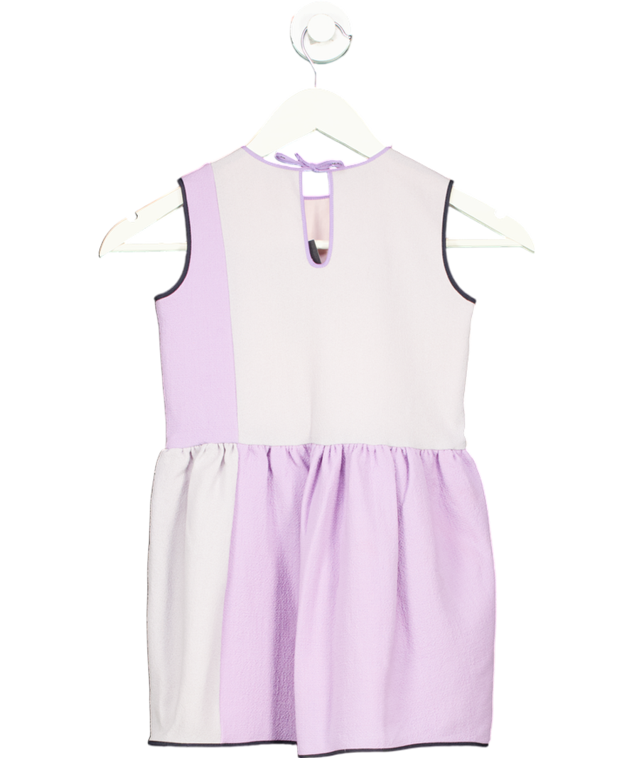 Roksanda Purple Blossom Geometric Dress 6 Years