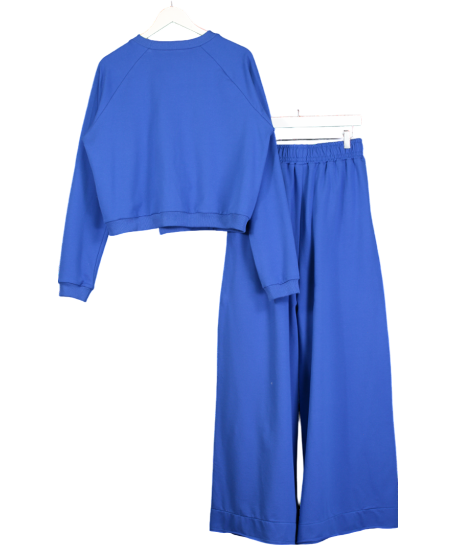 Locker Room Blue Sweater And Trousers Co-ord UK L/XL